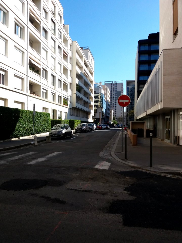 Lyon 6e - Rue du Musée Guimet, depuis la rue Lieutenant Colonel Prévost