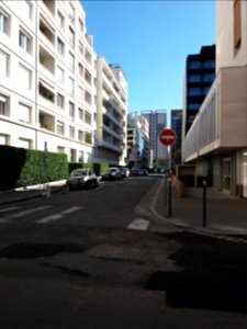Lyon 6e - Rue du Musée Guimet, depuis la rue Lieutenant Colonel Prévost