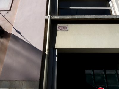 Lyon 6e - Rue Montgolfier, plaque Haour Frères