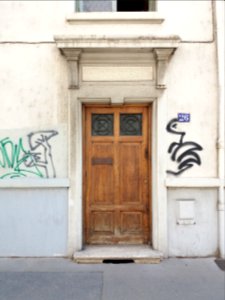 Lyon 6e - Rue Montgolfier, Zoo Art Show 2, porte au numéro 26