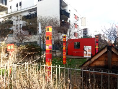 Lyon 7e - Allée Léopold Sédar Senghor, jardin partagé 2