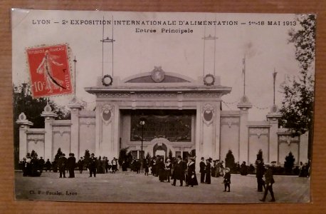 Lyon 3e - Bibliothèque municipale de Lyon - Tous à table, 2e exposition international d'alimentation, Lyon, 1913