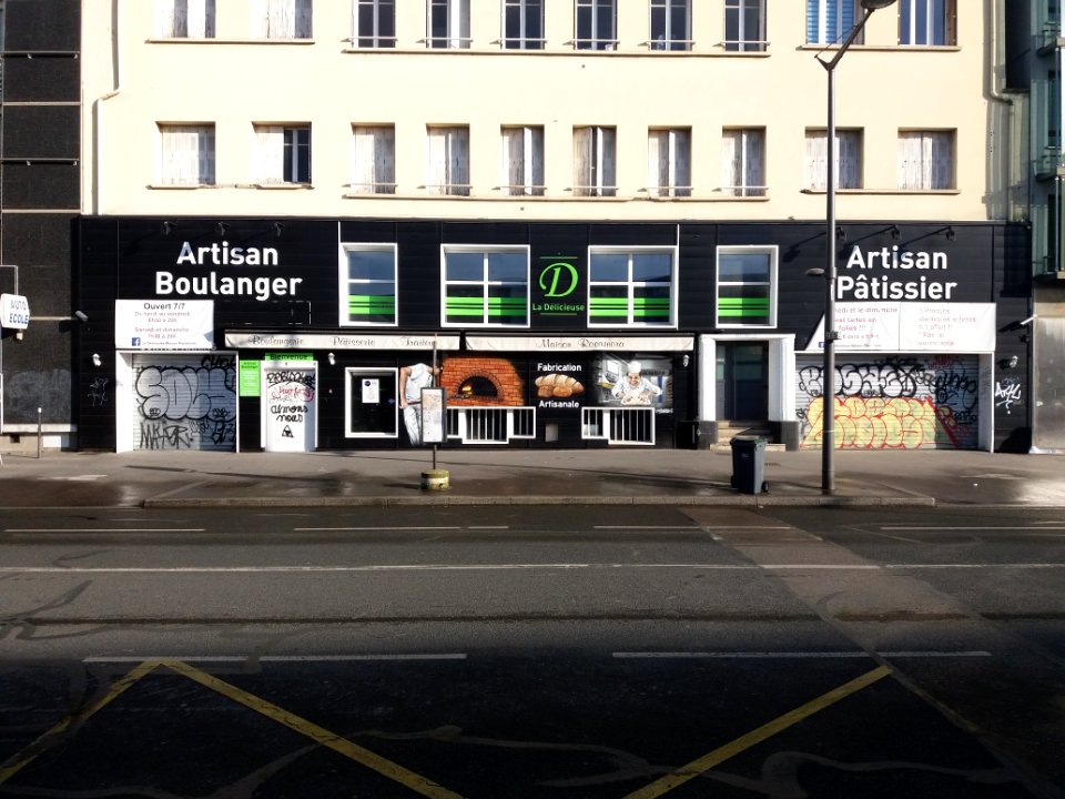 Lyon 7e - Avenue Jean Jaurès, ancienne boulangerie - pâtisserie
