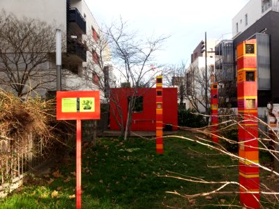 Lyon 7e - Allée Léopold Sédar Senghor, jardin partagé