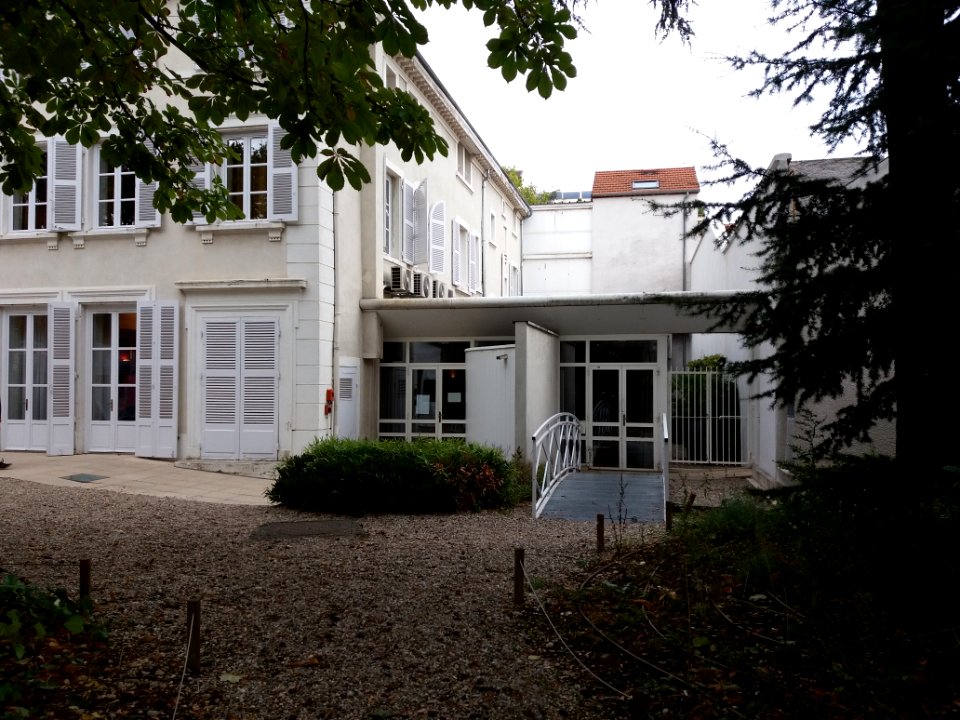 Lyon 3e - Château de Montchat - Entrée sud
