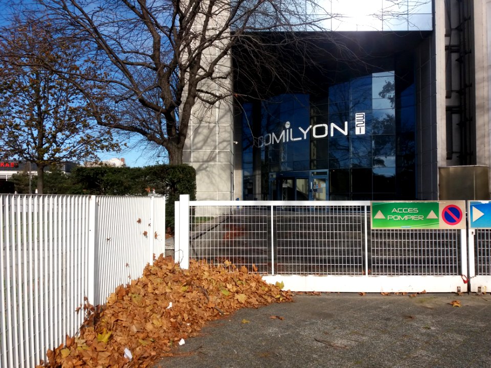 Lyon 7e - Avenue Tony Garnier - Immeuble Domilens - Domilyon - Entrée