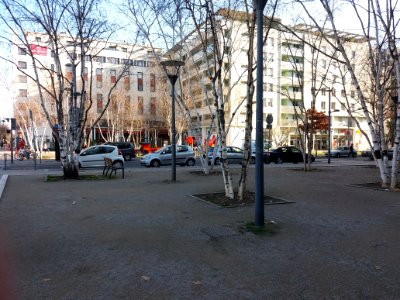 Lyon 7e - Avenue Jean Jaurès, angle avec la rue Marie-Madeleine Fourcade