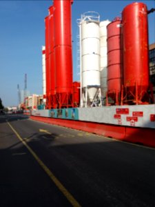 Lyon 3e - Boulevard Vivier Merle - Travaux de prolongement du tunnel, silos côté nord