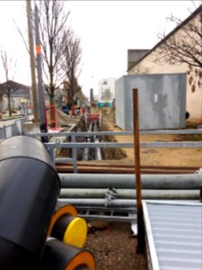 Lyon 7e - Allée de Fontenay - Fin des travaux de chauffage urbain 3