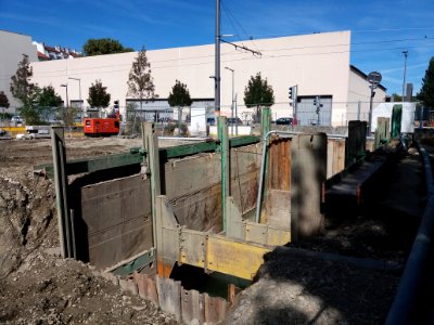 Lyon 7e - Allée de Fontenay - Travaux de chauffage urbain 3
