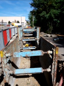 Lyon 7e - Allée de Fontenay - Travaux de chauffage urbain 4