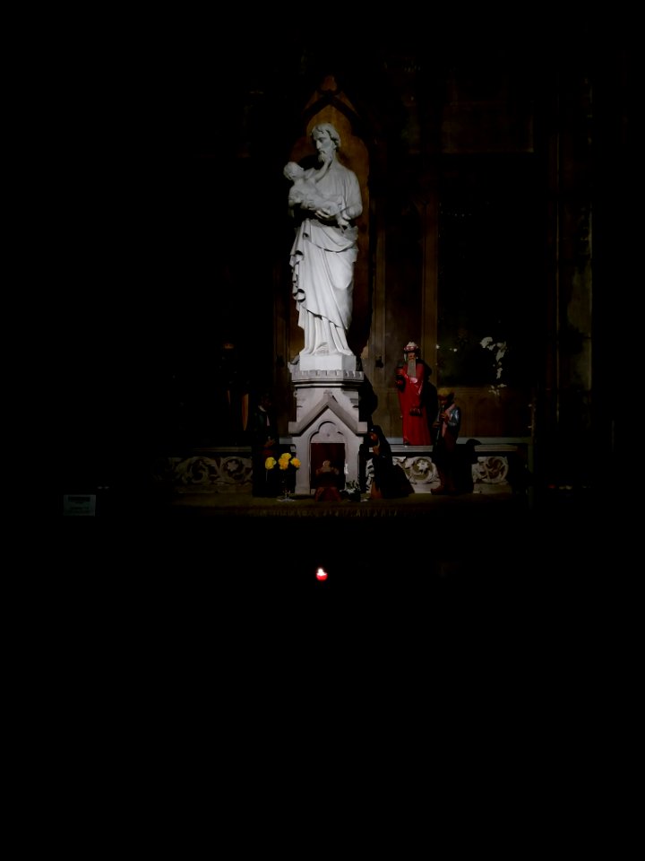 Lyon 7e - Église Saint-André, autel de saint Joseph (1)