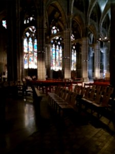 Lyon 7e - Église Saint-André, côté droit, côté chœur