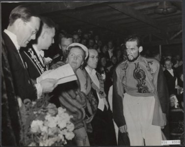 Lustrum Utrechts Studenten Corps. Lustrumspel. De auteur A.E.M. v.d. Does de Wil, Bestanddeelnr 056-0984