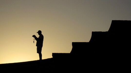 Nostalgia sentimental mood silhouette