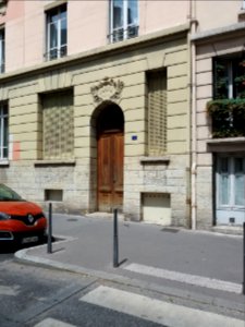Lyon 1er - Rue des Chartreux, porte au numéro 1