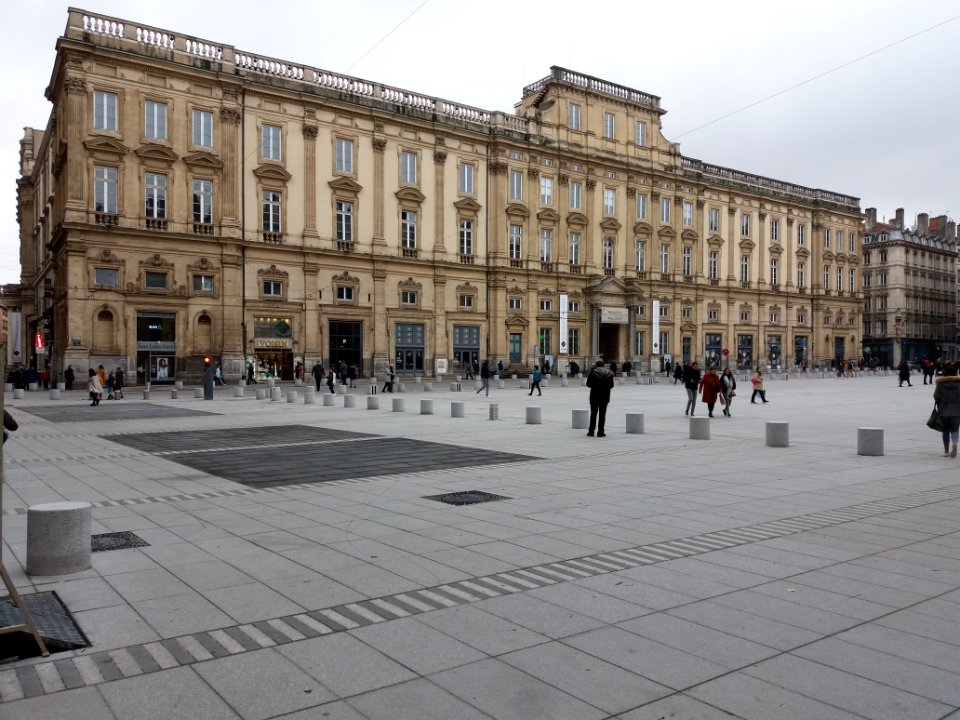 Lyon 1er - Place des Terreaux, palais Saint Pierre