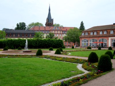 Lustgarten und Schloss