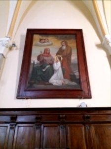 Lussas - Église Le Nom de Marie, tableau