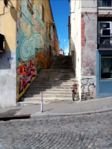 Lyon 1er - Rue des Tables Claudiennes, depuis la montée Saint-Sébastien