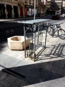 Lyon 1er - Rue de la République - Console Vignal, au niveau de la rue Pizay (1)