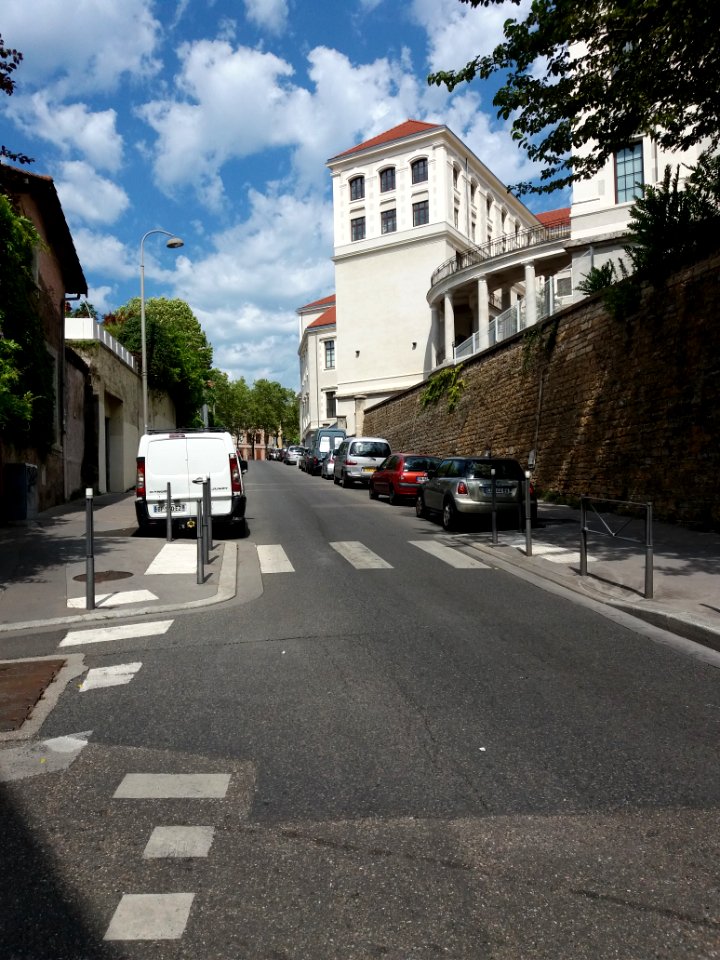 Lyon 1er - Rue de la Tourette, collège La Tourette