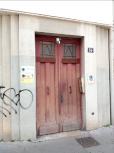 Lyon 1er - Rue des Chartreux, porte au numéro 14