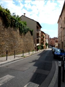 Lyon 1er - Rue de la Tourette, vers l'est