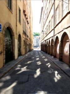Lyon 1er - Rue des Augustins - En arrivant sur le quai Saint-Vincent