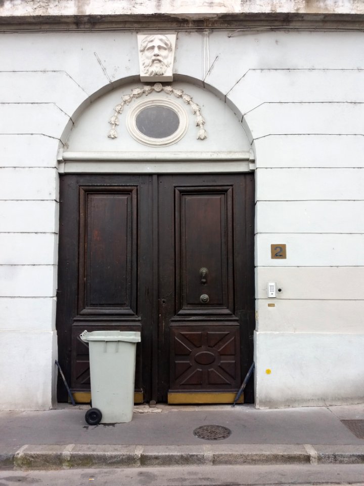 Lyon 1er - Rue de Provence, porte au numéro 2