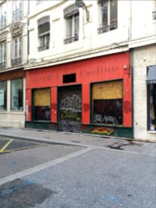Lyon 1er - Rue de l'Arbre-Sec - Ancienne pizzeria Carlino