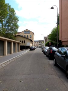 Lyon 1er - Impasse des Chartreux, depuis la rue Pierre Dupont