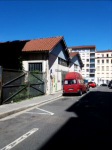 Lyon 1er - Rue de Crimée, hangars au niveau du numéro 31