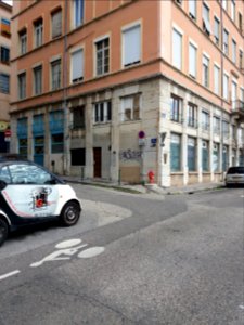 Lyon 1er - Place Rouville, maison Brunet à l'angle de la rue Prunelle
