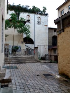 Lyon 1er - Passage Thiaffait, palier de l'escalier est montant rue Burdeau