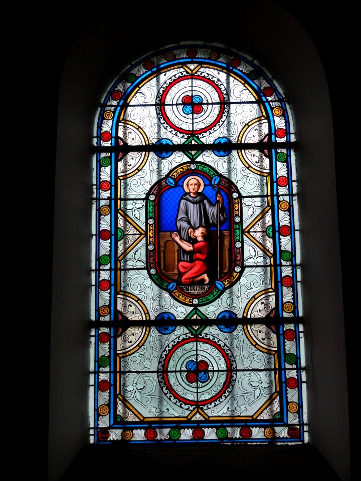 Lussault-sur-Loire (Indre-et-Loire) Église, vitrail
