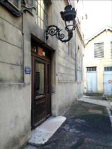 Lyon 1er - Place du Port-Neuville - Porte des 22 et 23 quai Saint-Vincent