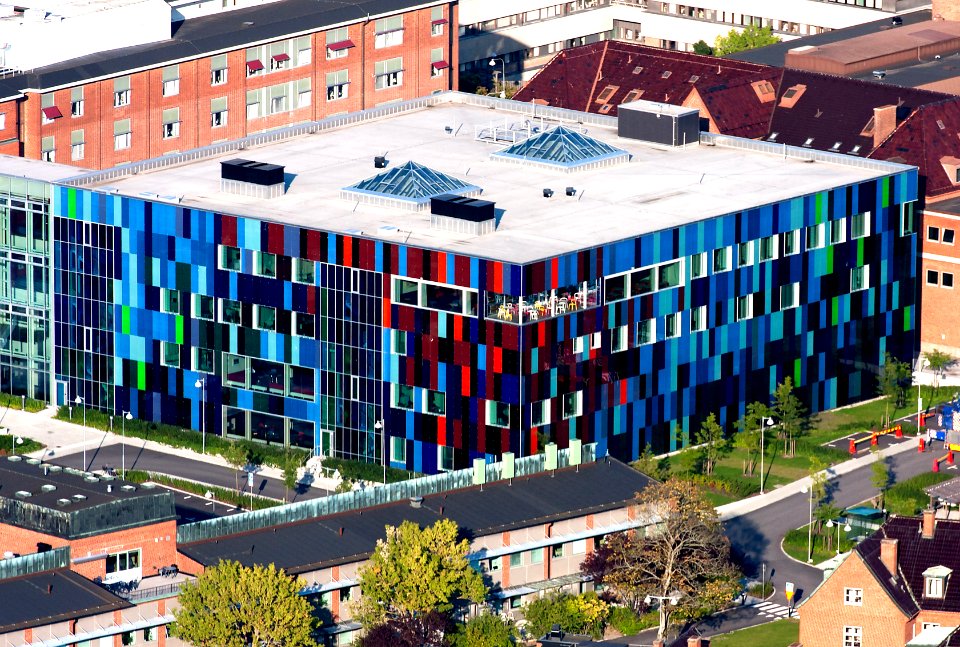 Lunds strålbehandlingsklinik–flygbild 06 september 2014