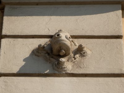 Lyon 1er - Quai Saint Vincent - Immeuble au numéro 35 - Ancien support
