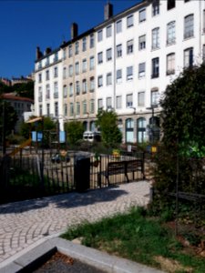 Lyon 1er - Place Louis Chazette, immeuble Soufflot (3)