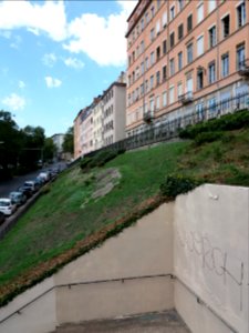 Lyon 1er - Place Rouville, vers l'ouest