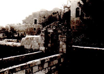 Lutheran Hostel Jerusalem 1963 (Tür) photo