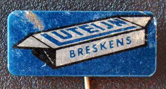 Luteijn Breskens reclamespeldje