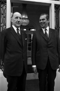 Luns bij minister-president Barend Biesheuvel, Bestanddeelnr 925-5866