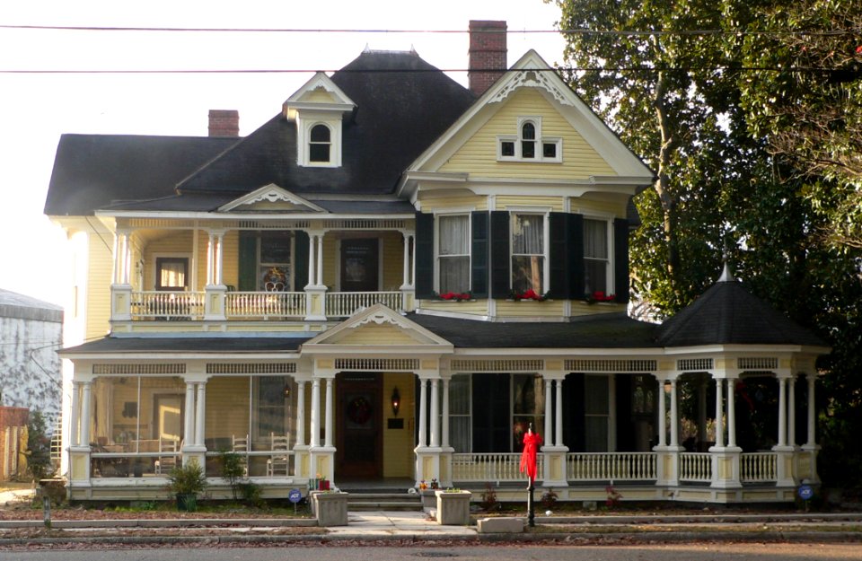 Luther Henry Caldwell house (Lumberton NC) from N 1