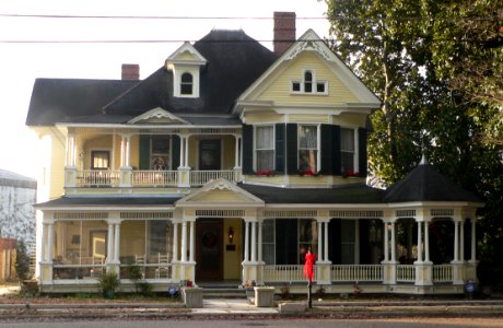 Luther Henry Caldwell house (Lumberton NC) from N 1