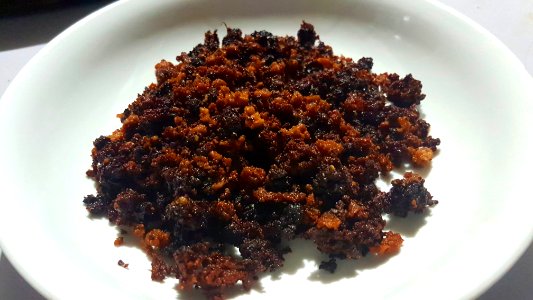 Lunok or Latik (coconut curds) 2 - Philippines