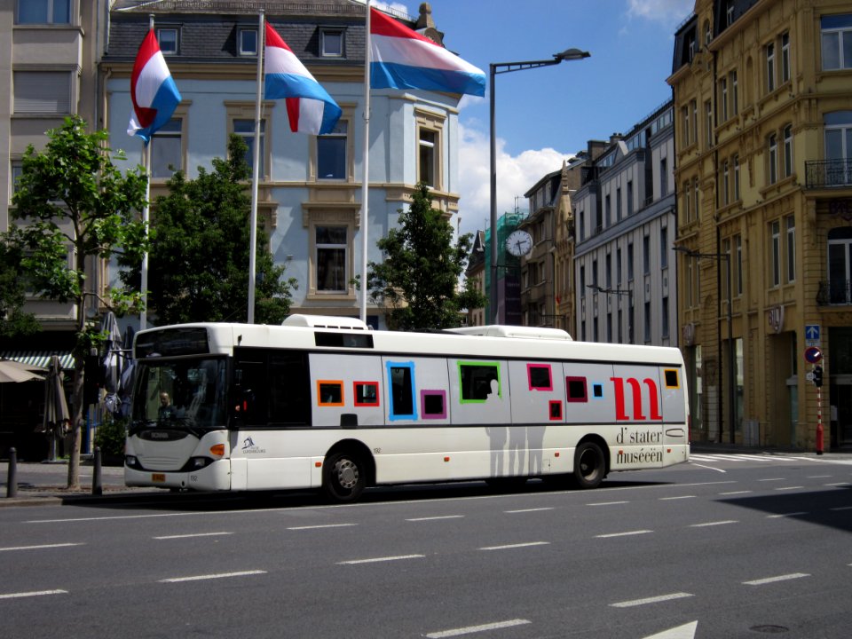 Luxembourg AVL Scania Omnicity n°192 L5 Paris Zitha
