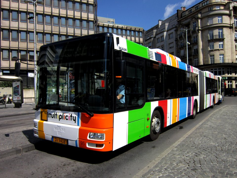 Luxembourg AVL MAN NG 313 n°95 L22 Hamilius