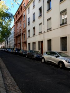 Lyon 10e - Rue de l'Harmonie, bâtiments aux numéros 5 et 7